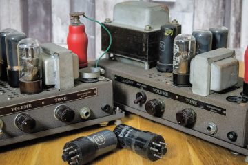 vintage tube amplifier
